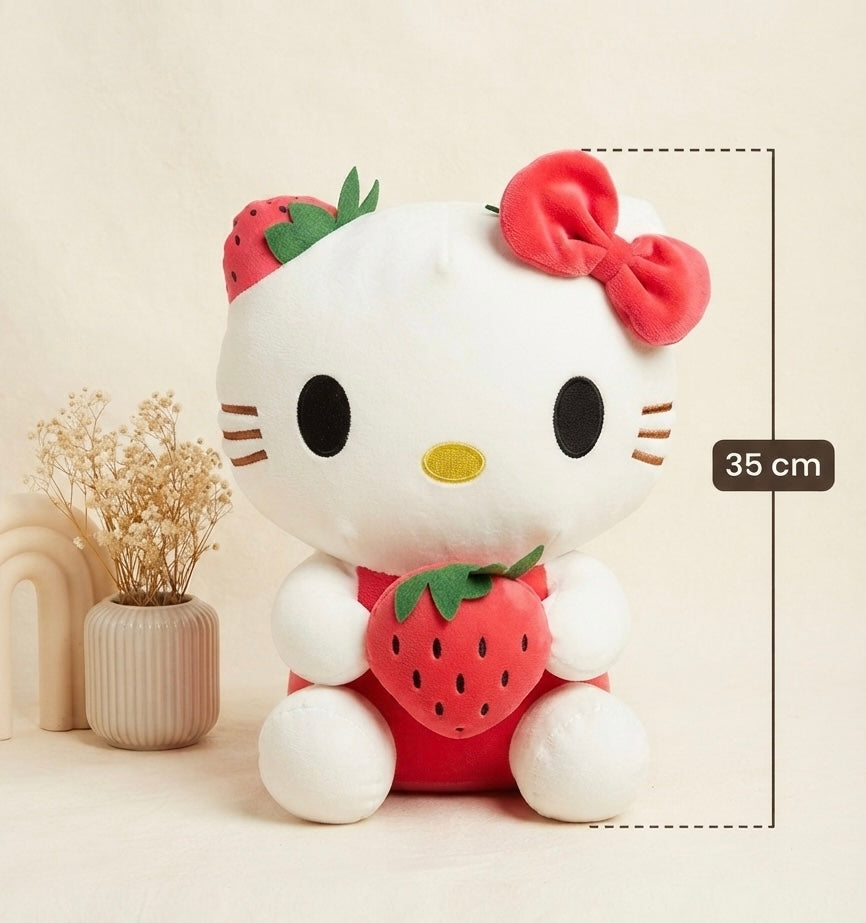 Strawberry Love Kitty - 35 cm
