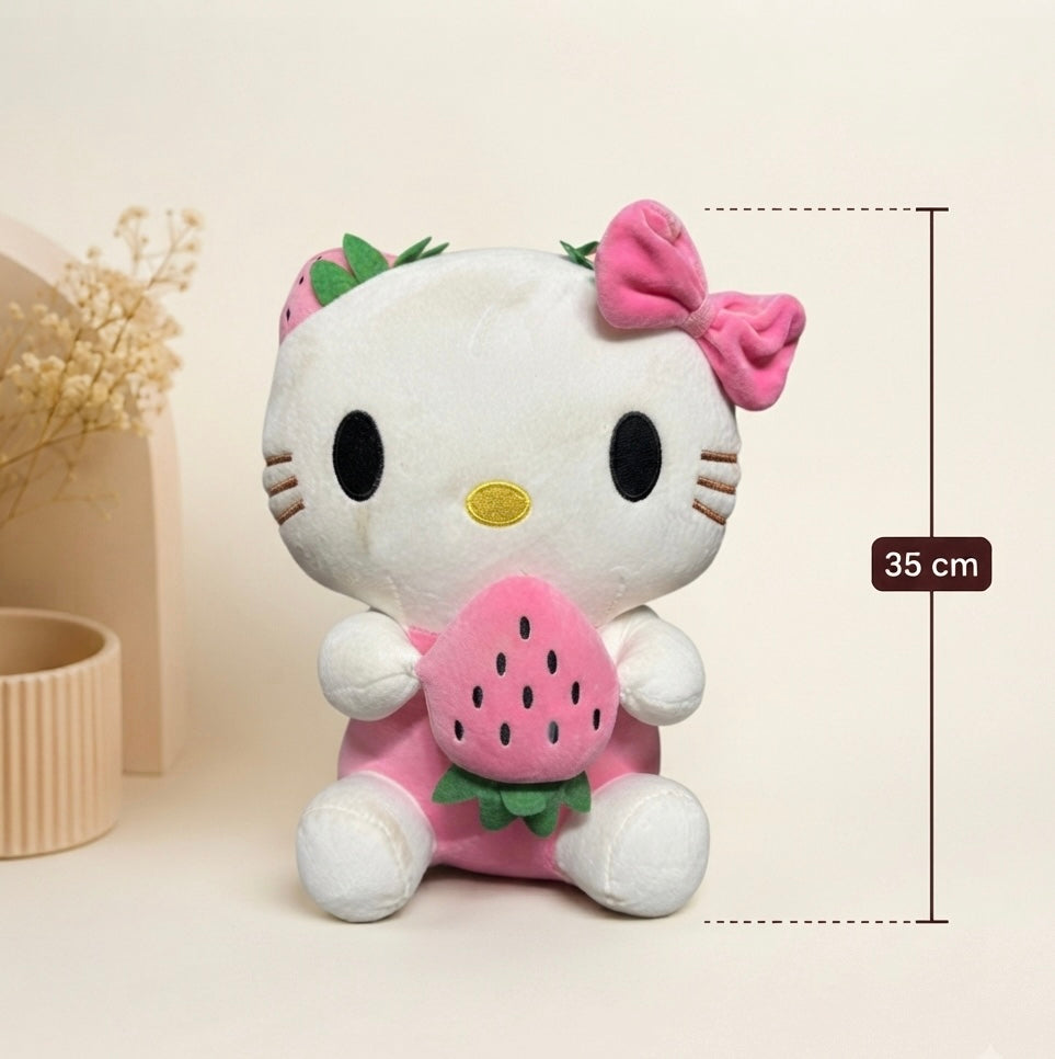 Strawberry Cuddle Kitty – 35 cm