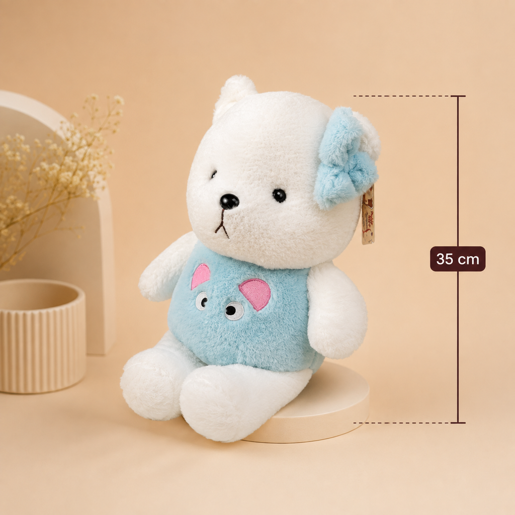 Cuddle Blue Bear – 35 cm